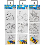 Colour your own Puzzle with Crayons Set - assorted 